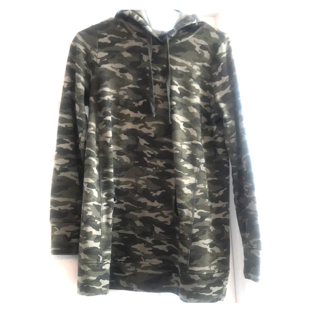 Motherhood Maternity Camo Sweater Small